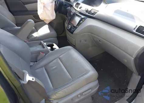 2014 Honda Odyssey Ex-L from USA, damaged, VIN 5FNRL5H67EB129799